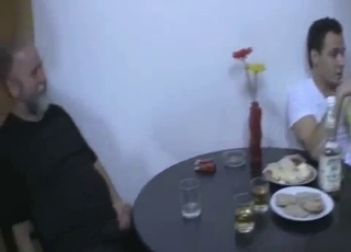 Drunk dude fucks his sister and mother